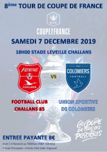 affiche 8eme tour coupe de france