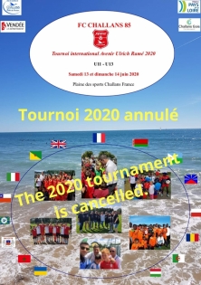 Annulation Tournoi International Ulrich Ram