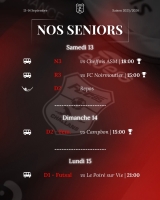 LES MATCHS DU WEEK-END