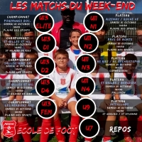 LES MATCHS DU WEEK-END
