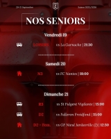 LES MATCHS DU WEEK-END