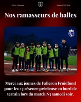 Resultat du week end 