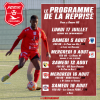 LES MATCHS DE PREPARATION DU GROUPE SENIORS