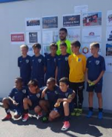 Kamel avec son groupe en route pour la finale